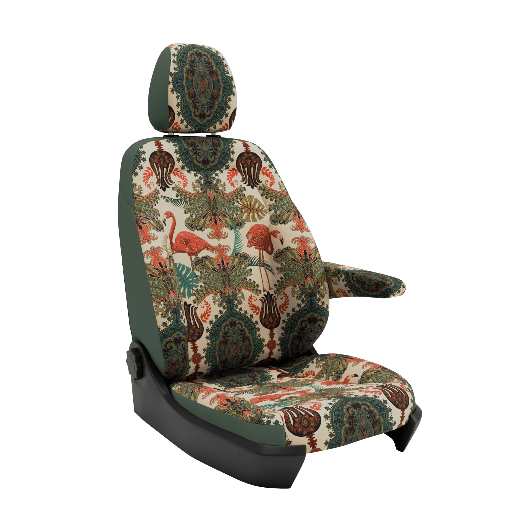 seat covers Base X Oriental Flamingo