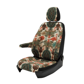 seat covers Base X Oriental Flamingo