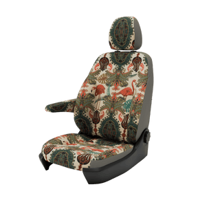 seat covers Base X Oriental Flamingo