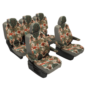seat covers VW T7 Multivan Oriental Flamingo