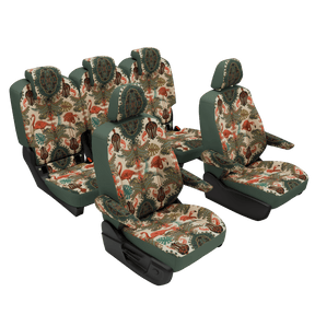 seat covers VW T7 Multivan Oriental Flamingo