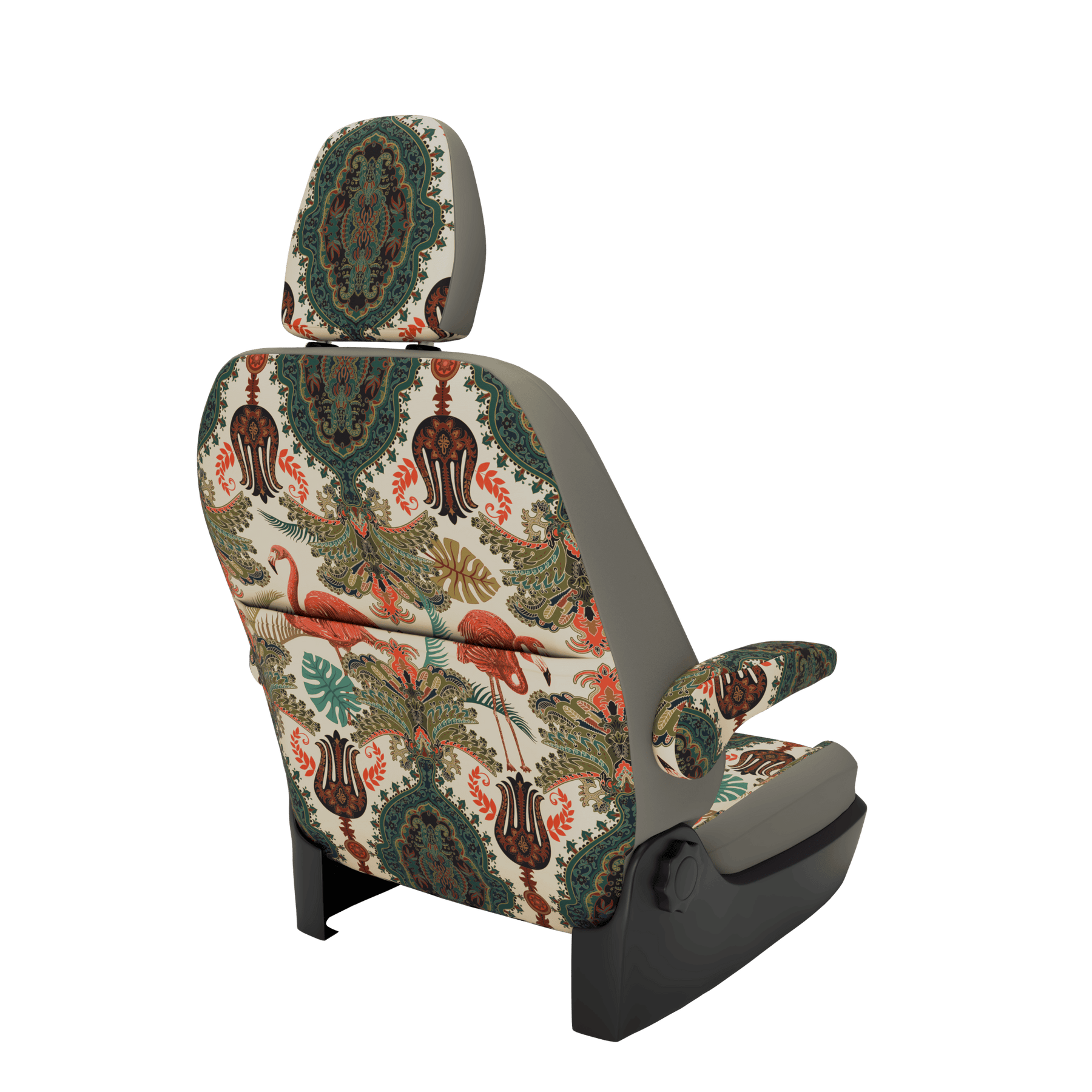 seat covers Transit Custom V710 (from 2023) Oriental Flamingo