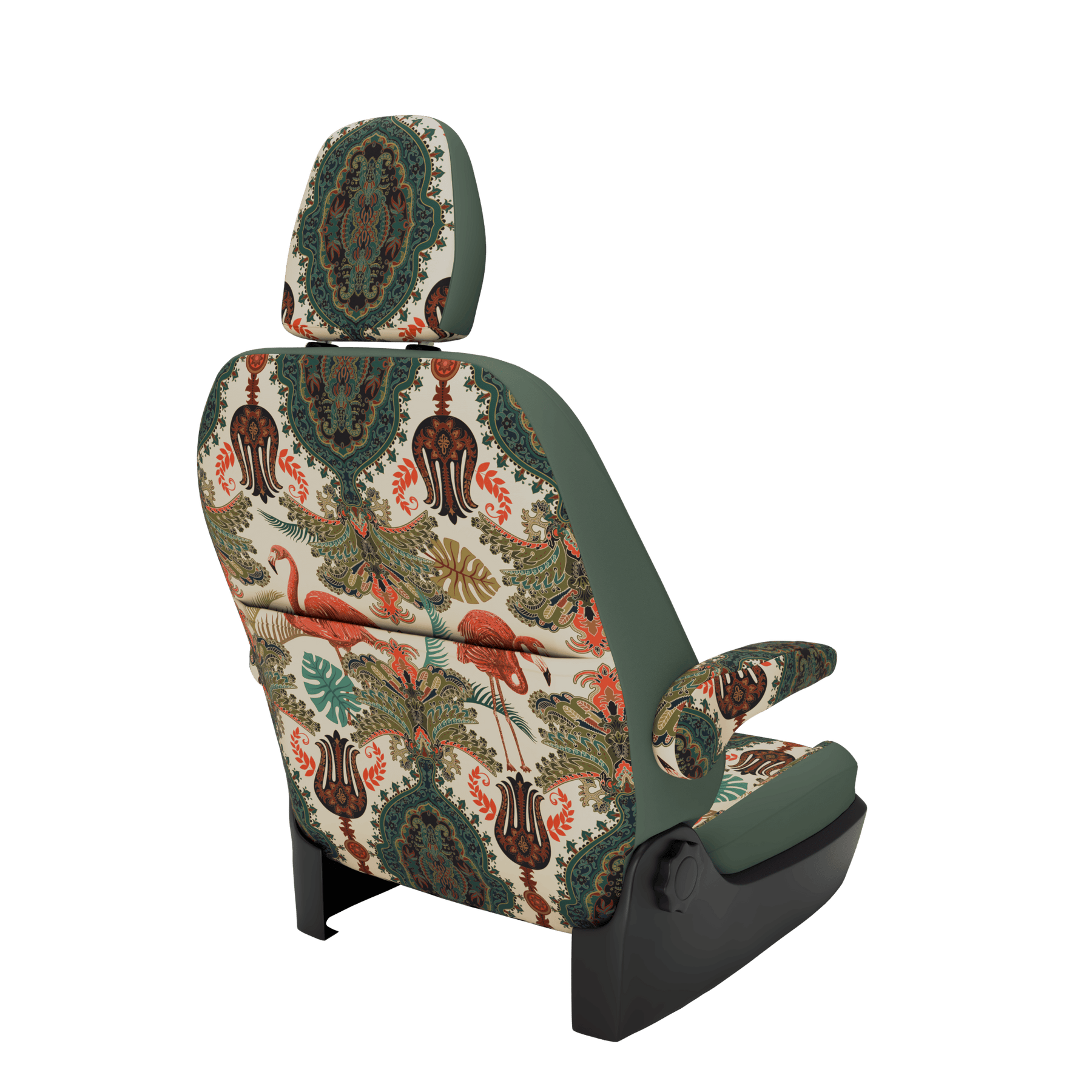 seat covers Transit Custom V710 (from 2023) Oriental Flamingo