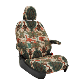 seat covers Transit Custom V710 (from 2023) Oriental Flamingo