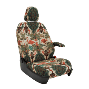 seat covers Transit Custom V710 (from 2023) Oriental Flamingo