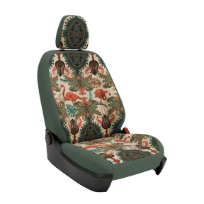 seat covers Transit Custom V710 (from 2023) Oriental Flamingo
