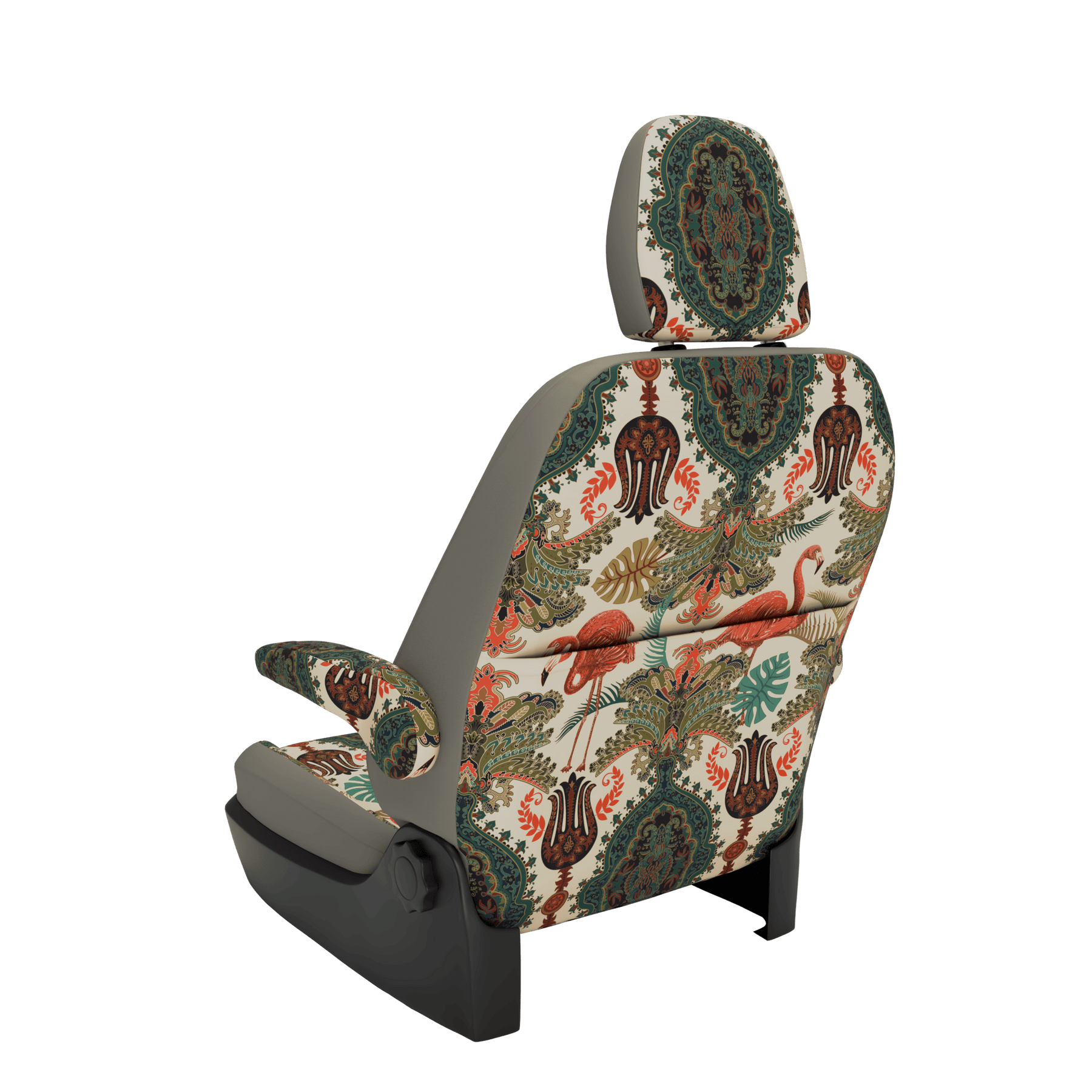 seat covers Transit Custom V710 (from 2023) Oriental Flamingo