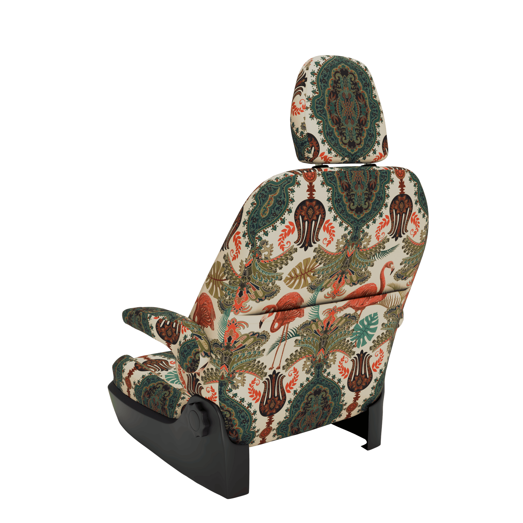 seat covers Transit Custom V710 (from 2023) Oriental Flamingo