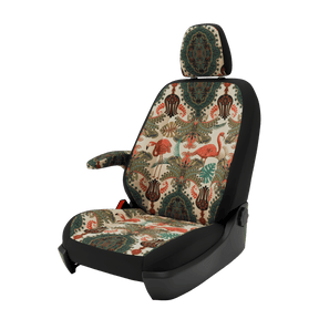seat covers Transit Custom V710 (from 2023) Oriental Flamingo