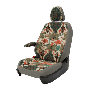 seat covers Transit Custom V710 (from 2023) Oriental Flamingo