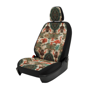 seat covers Transit Custom V710 (from 2023) Oriental Flamingo
