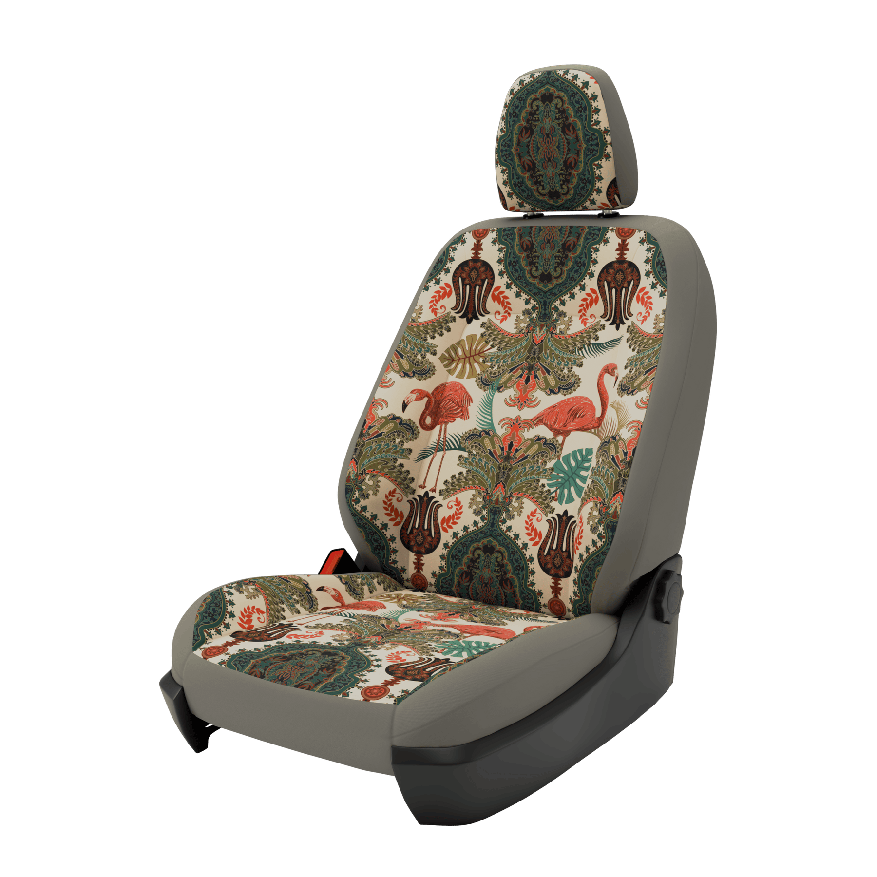 seat covers Transit Custom V710 (from 2023) Oriental Flamingo