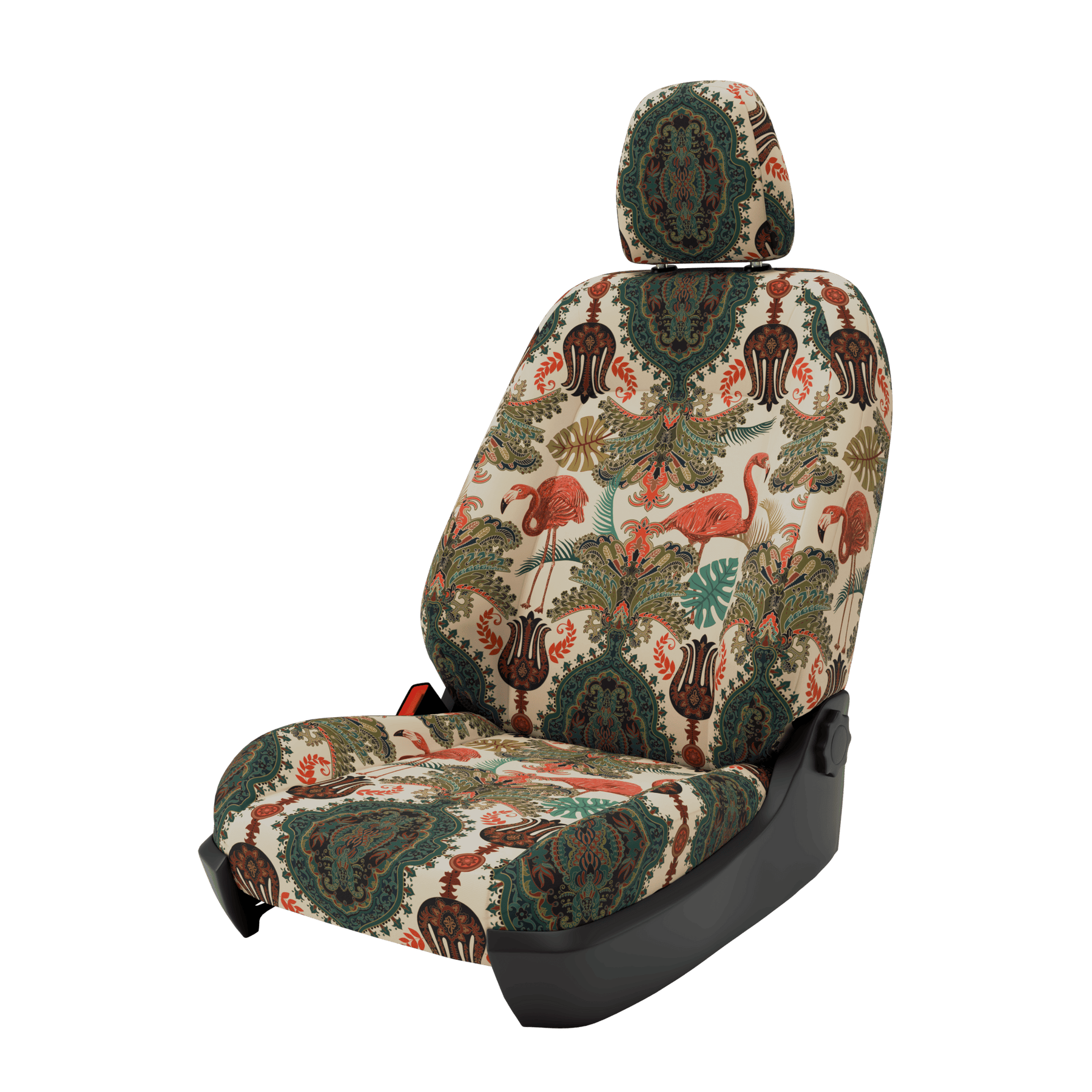 seat covers Transit Custom V710 (from 2023) Oriental Flamingo