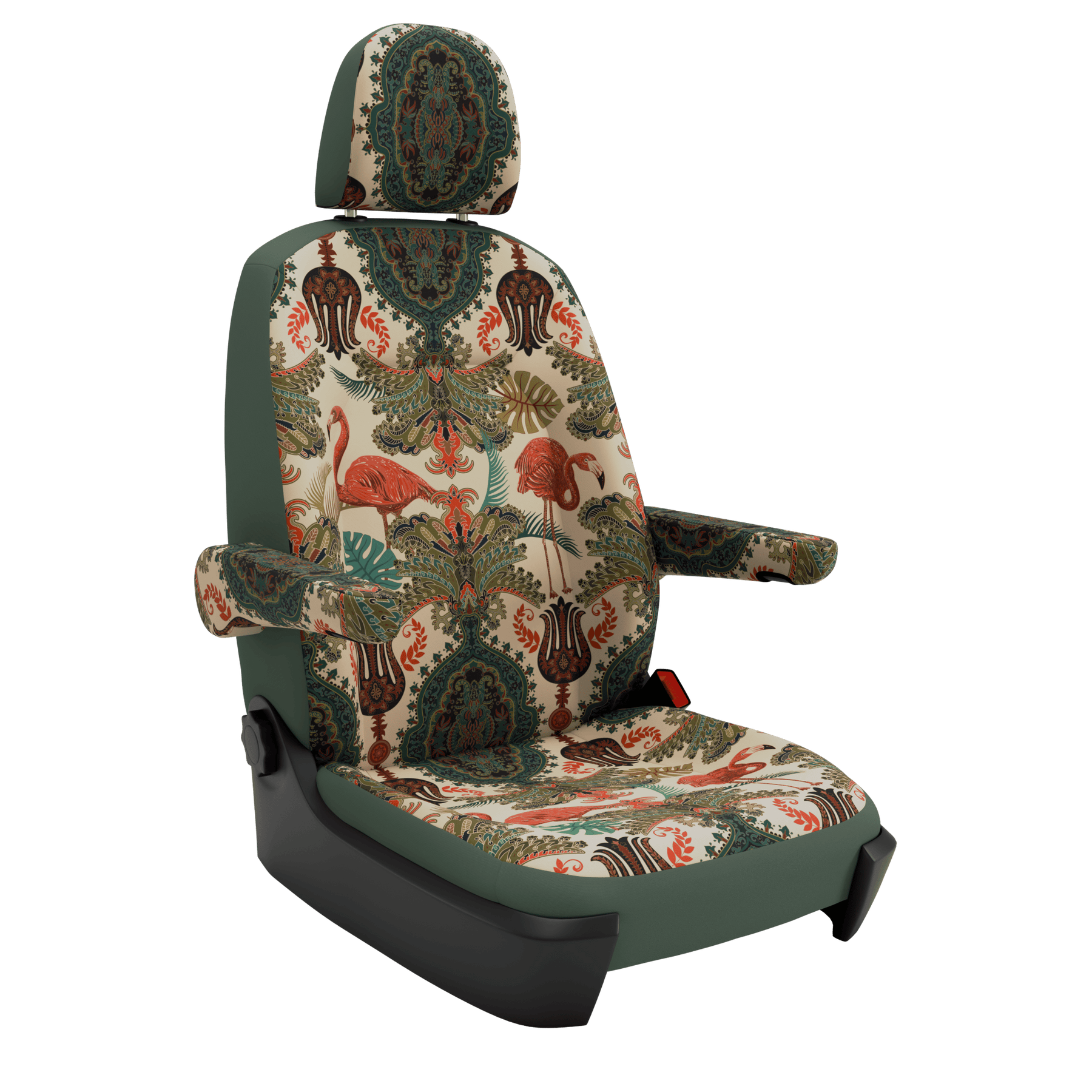 seat covers Crafter (from 2017) Oriental Flamingo