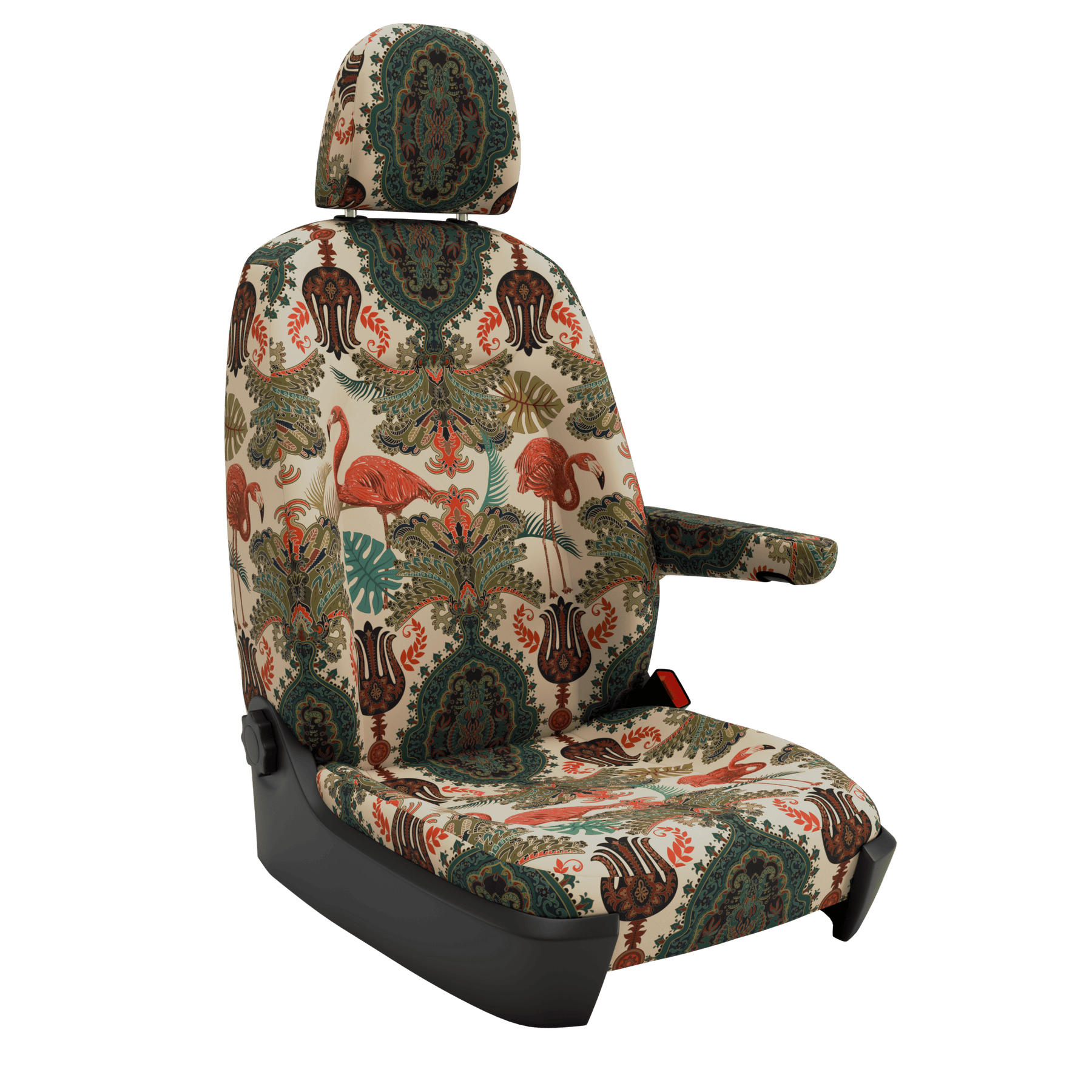 seat covers Crafter (from 2017) Oriental Flamingo