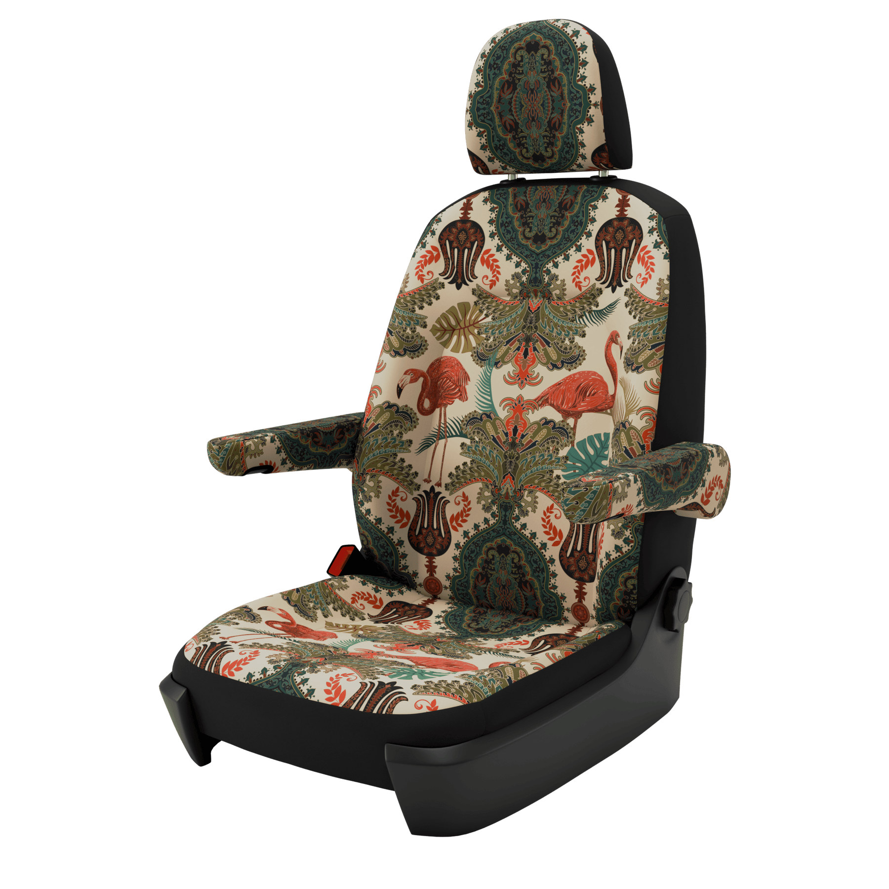 seat covers Crafter (from 2017) Oriental Flamingo
