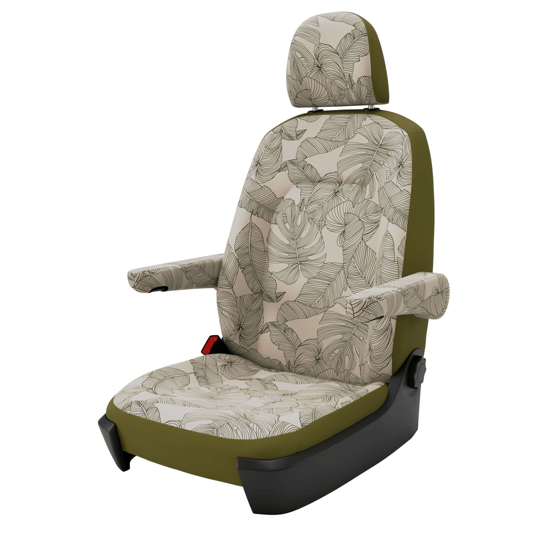 seat covers Swan 680 (MAN) (from 2017) Vintage Leaves