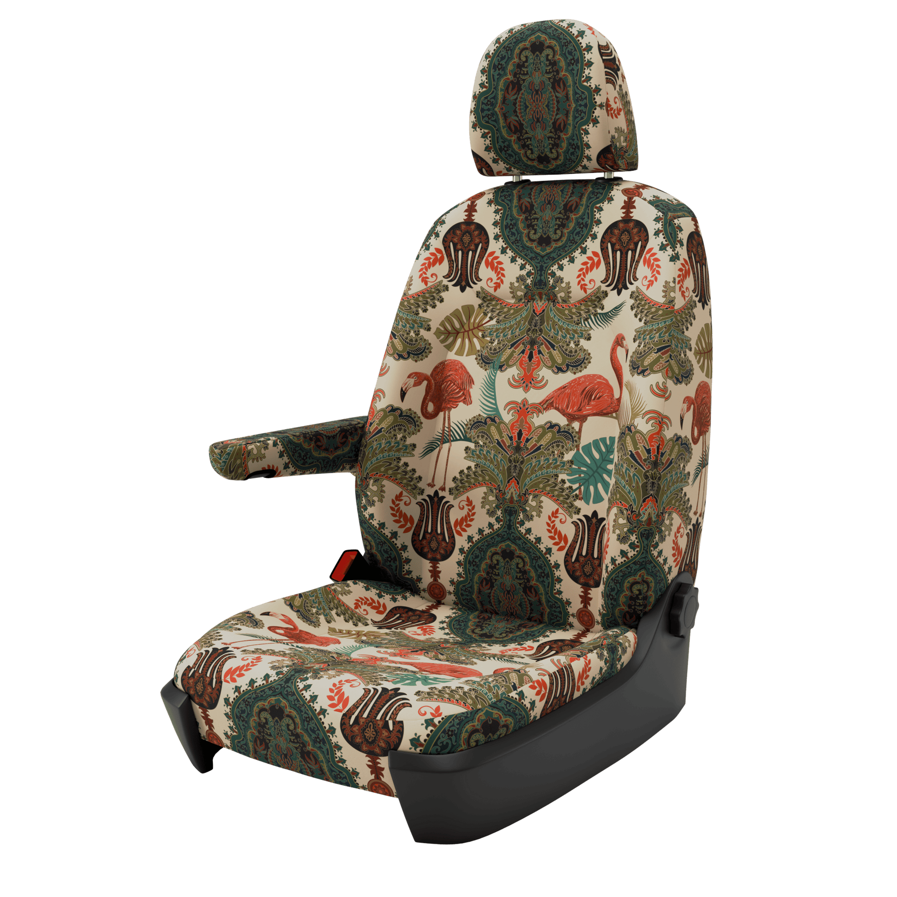 seat covers Crafter (from 2017) Oriental Flamingo