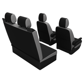 seat covers T4 Multivan plain colors