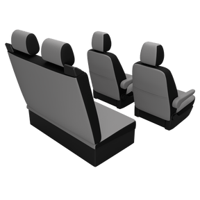 seat covers T4 Multivan plain colors