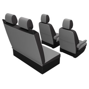seat covers T4 Multivan plain colors
