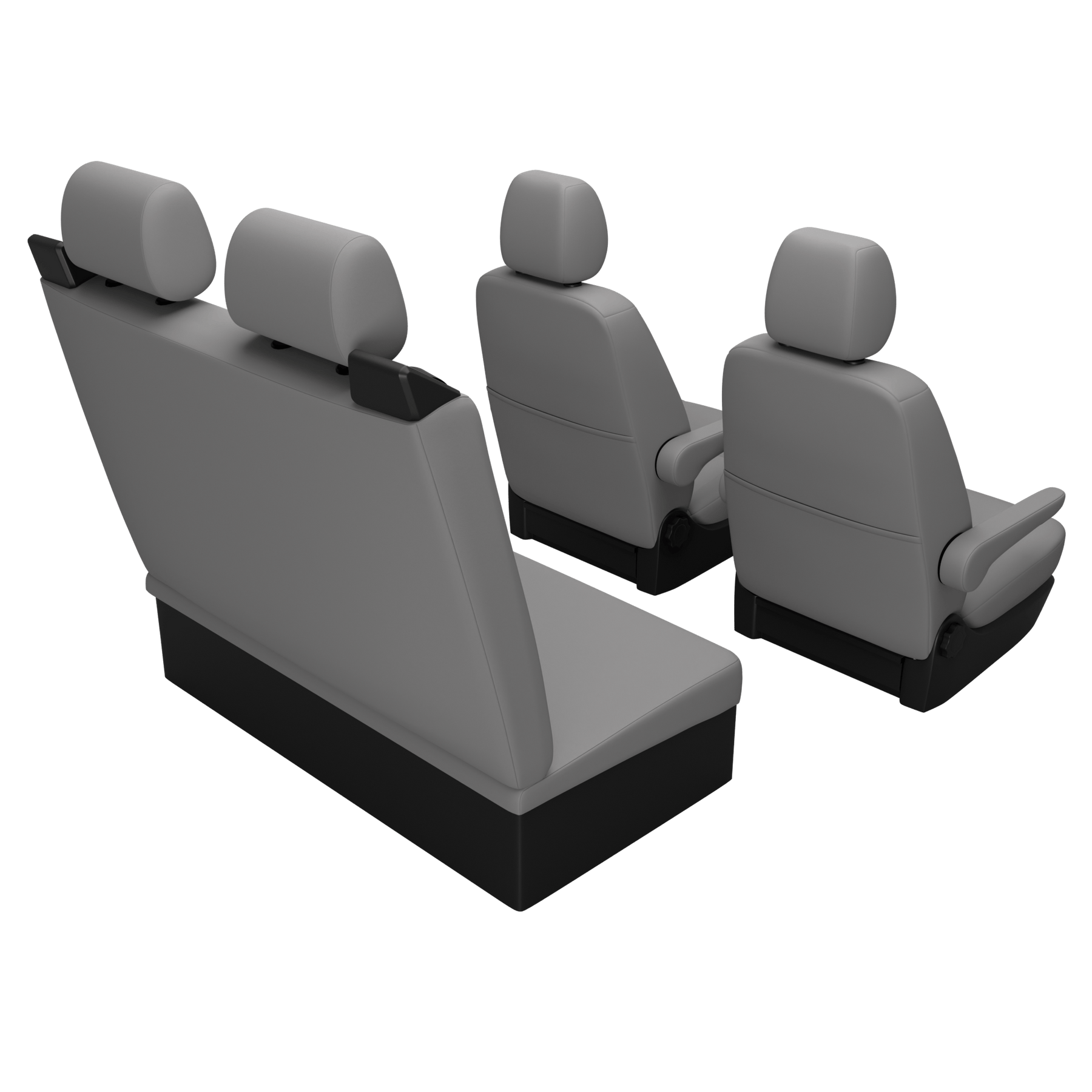 seat covers T4 Multivan plain colors