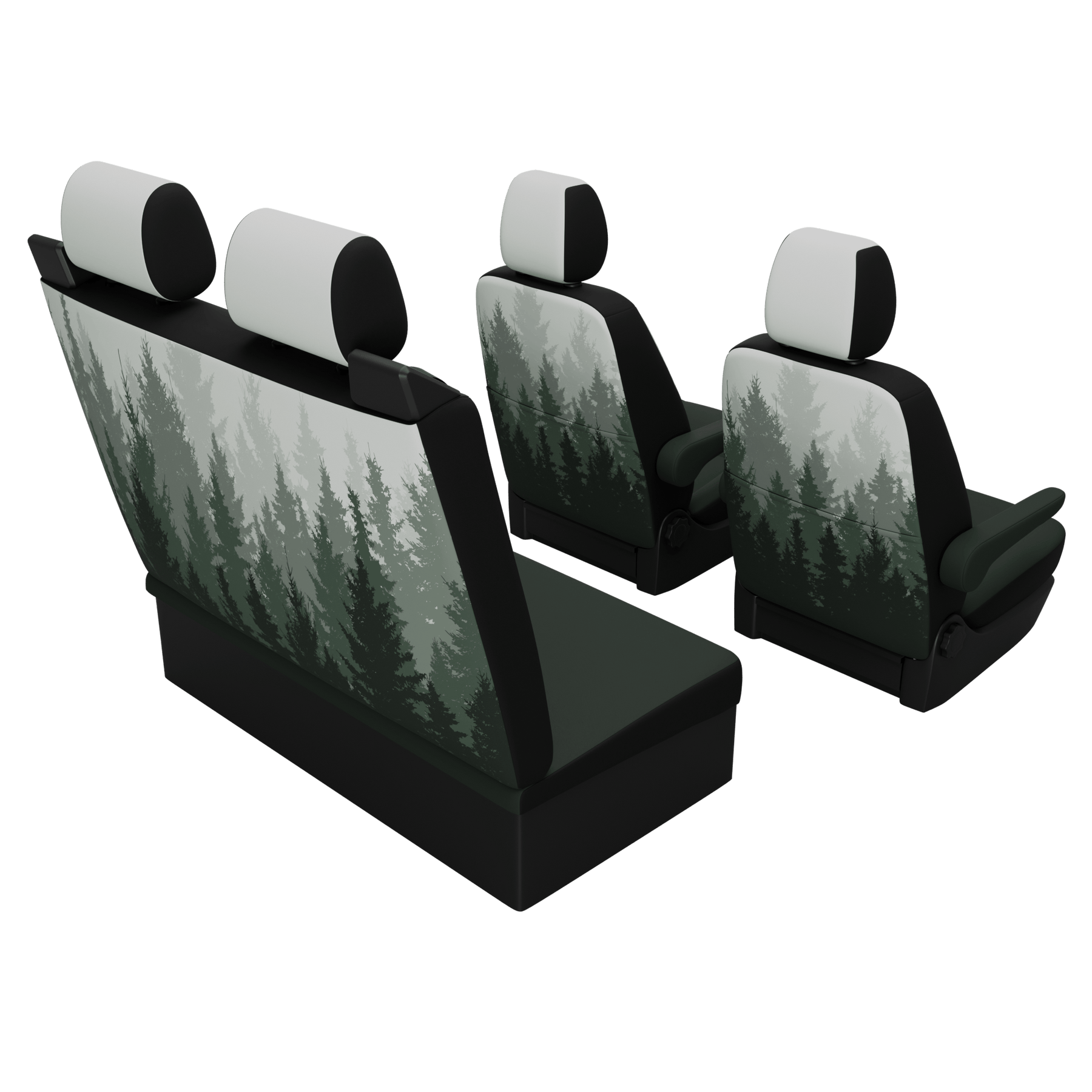 seat covers T6.1 Multivan Magic Forest
