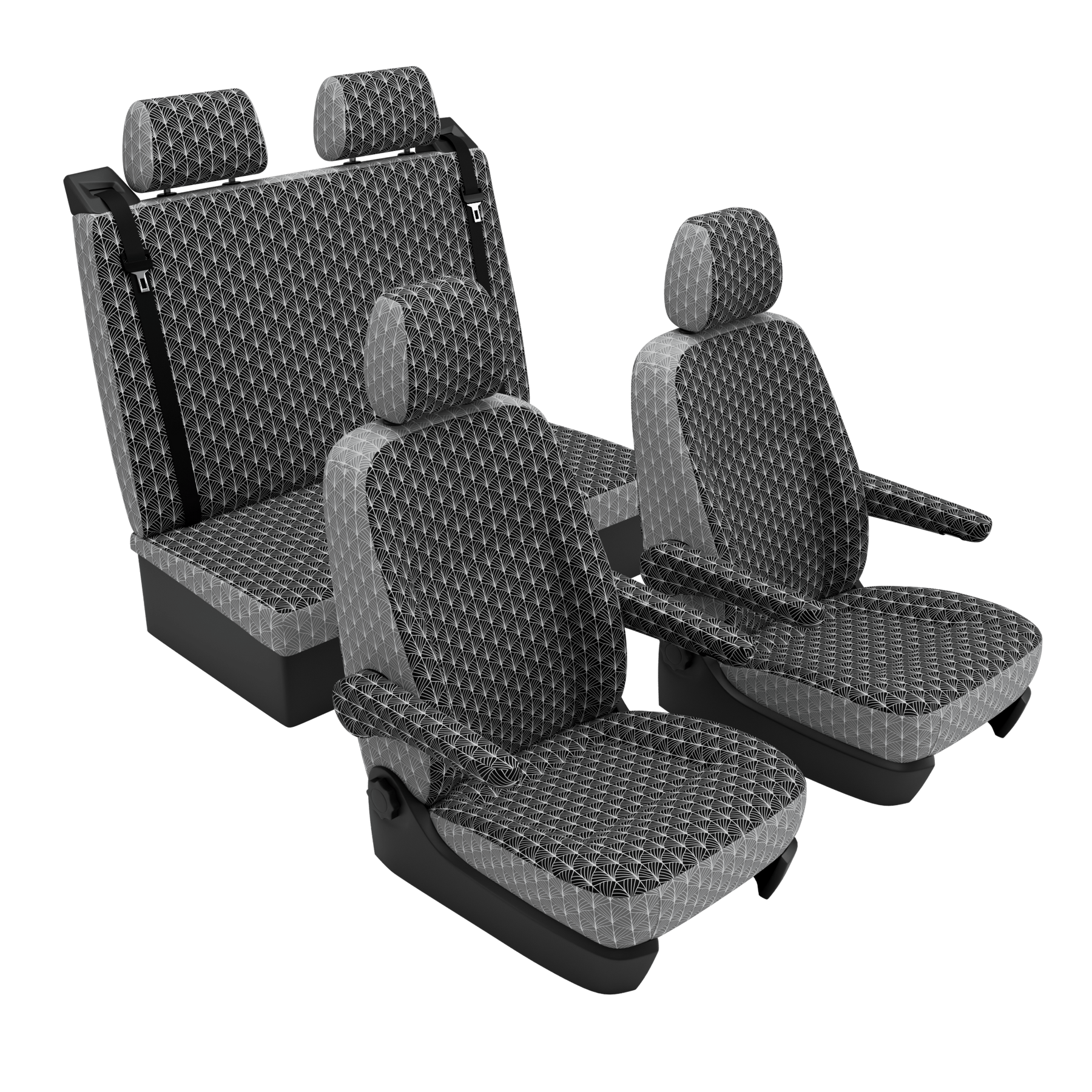 seat covers T6 California Art Deco