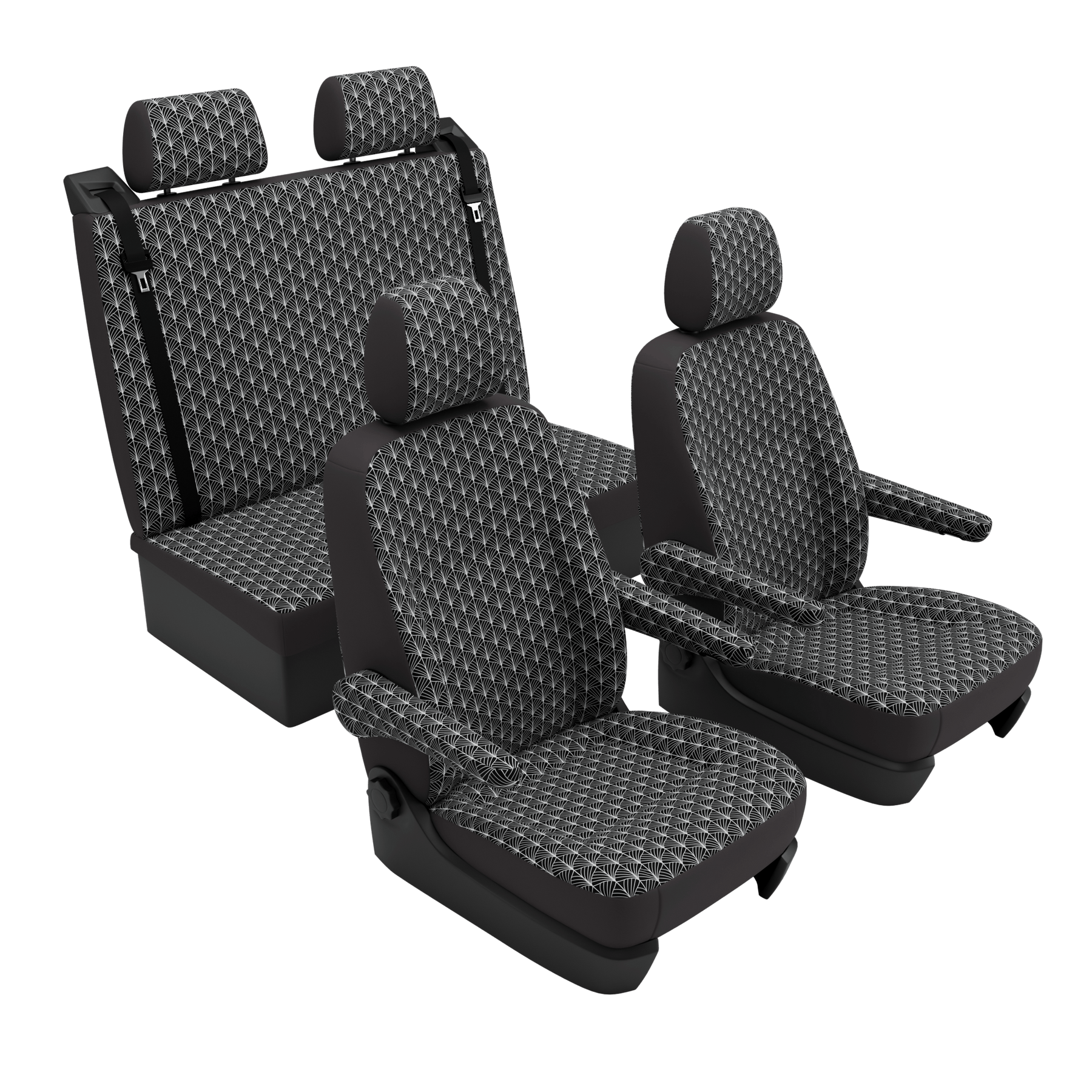 seat covers T6 California Art Deco