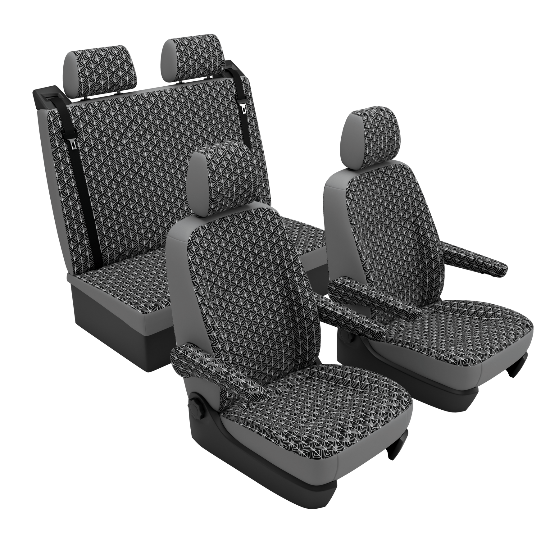 seat covers T6 California Art Deco