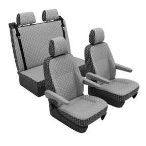 seat covers T4 Multivan Art Deco Grey