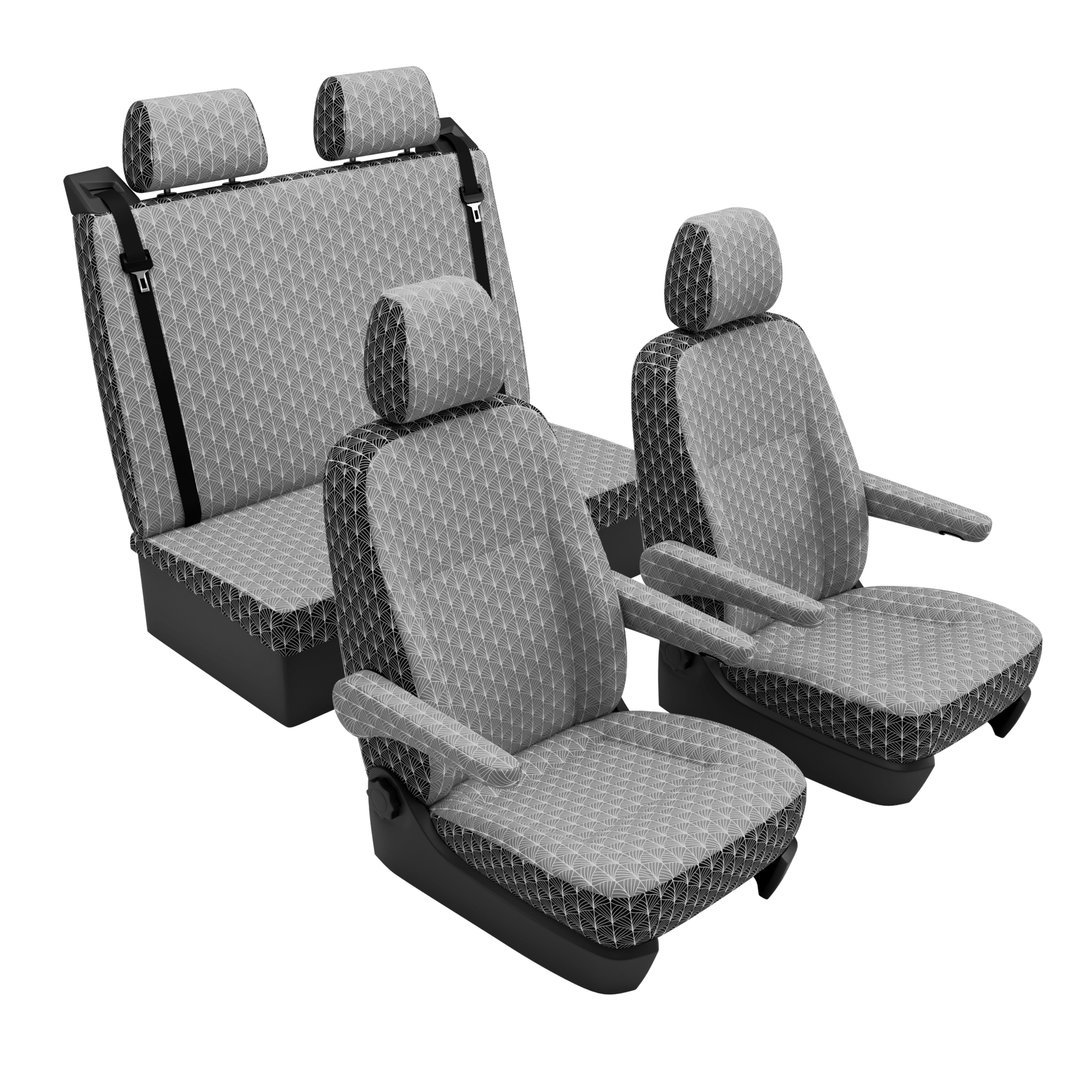 seat covers T6 California Art Deco