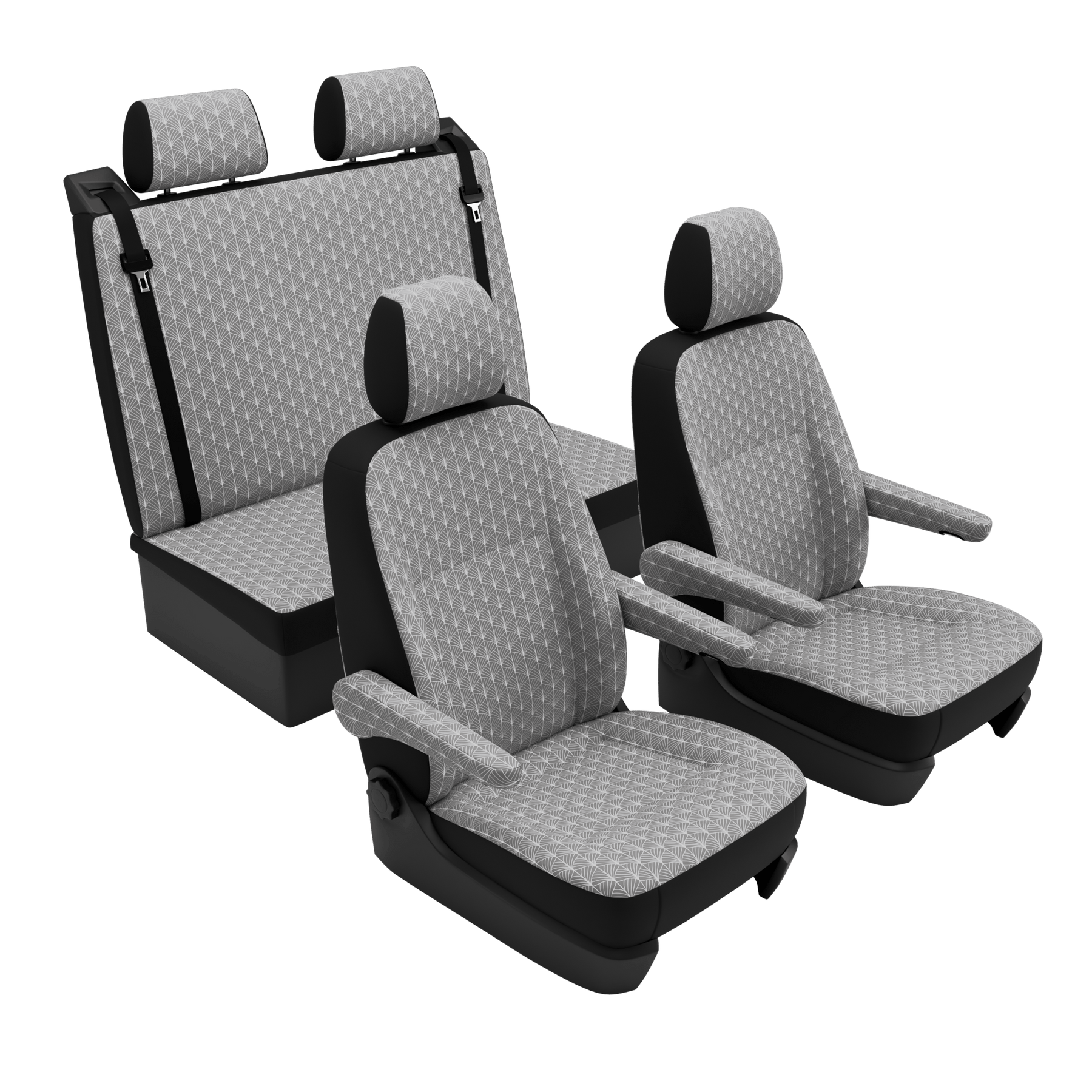 seat covers T6 California Art Deco