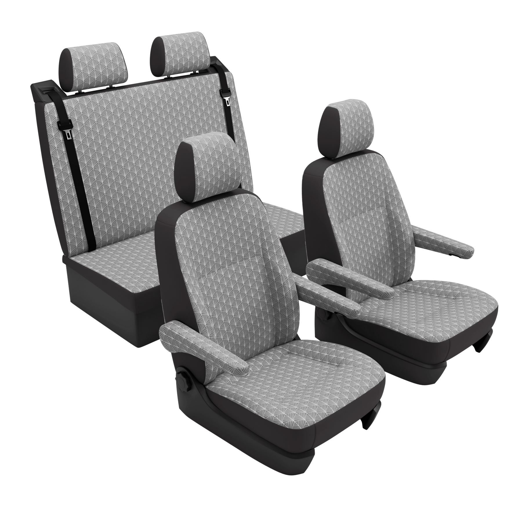 seat covers T6 California Art Deco