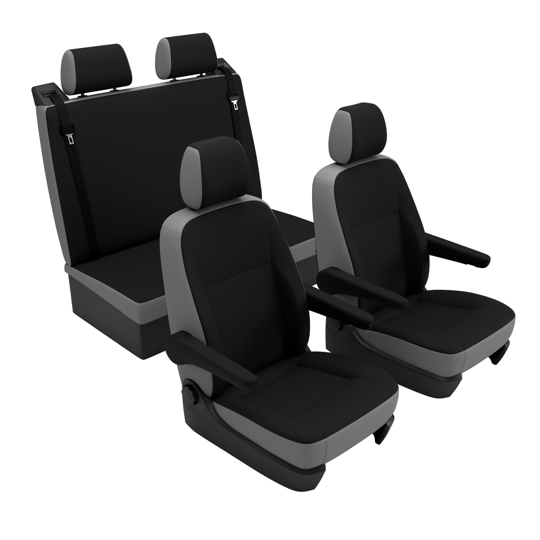 seat covers T4 Multivan plain colors