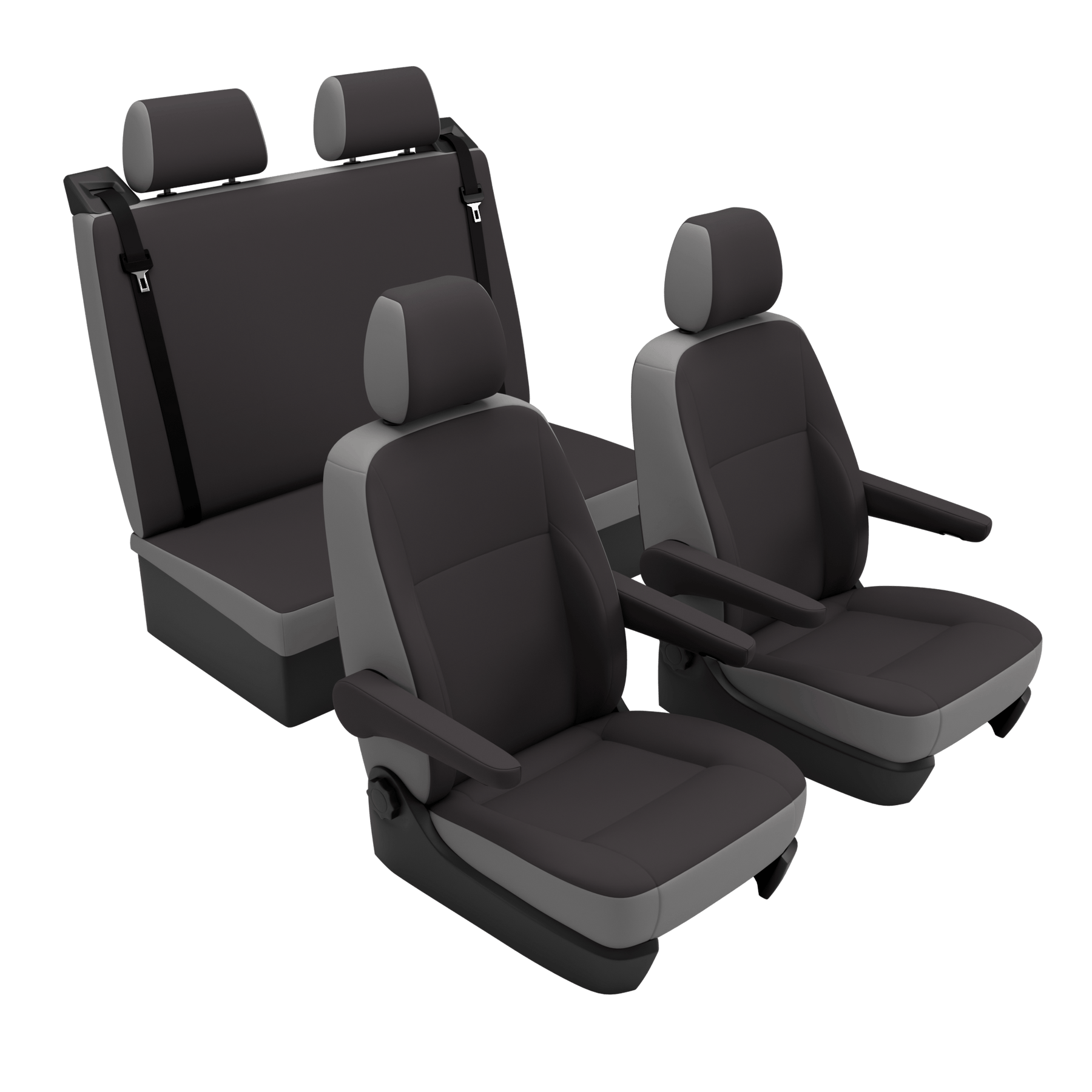 seat covers T4 Multivan plain colors