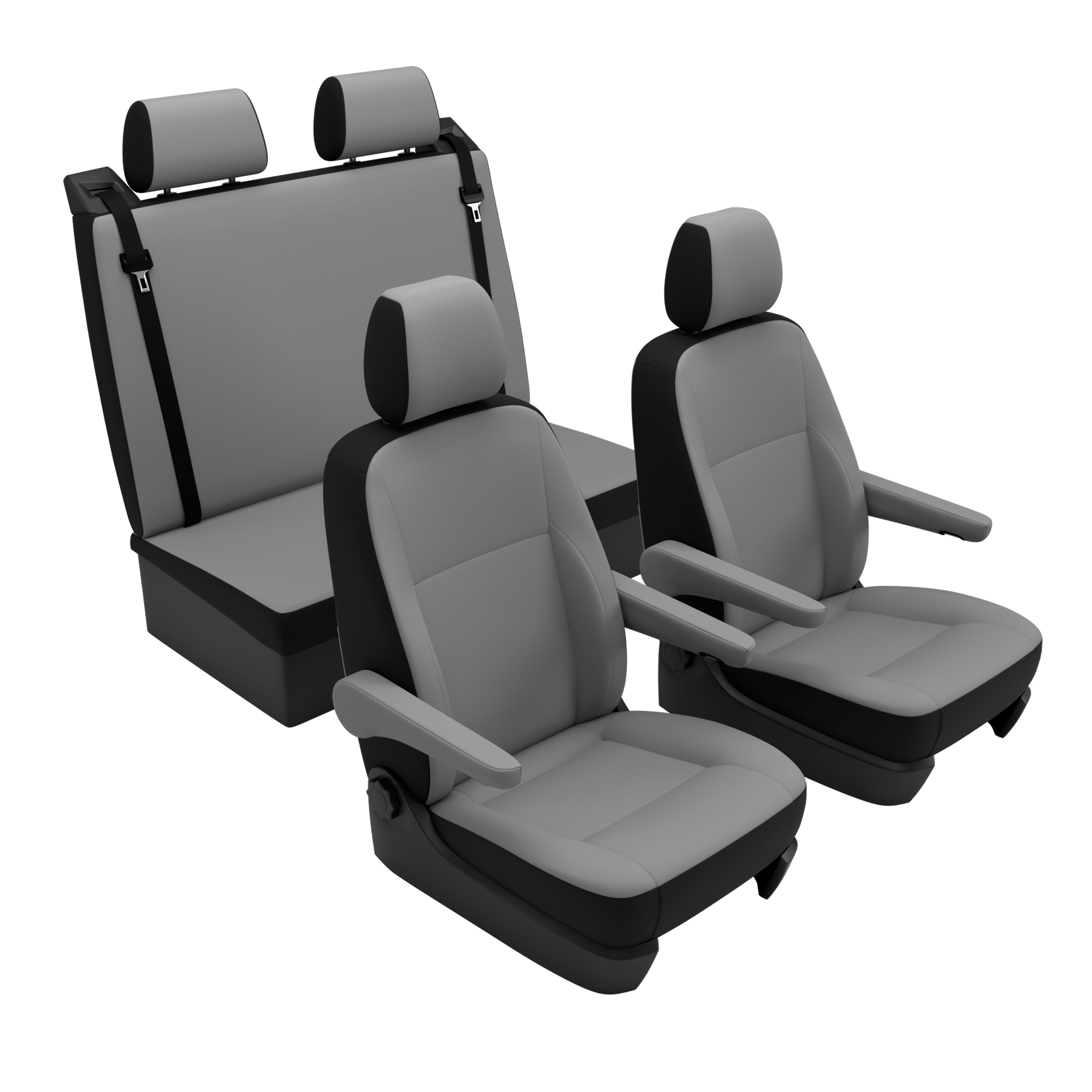 seat covers T4 Multivan plain colors