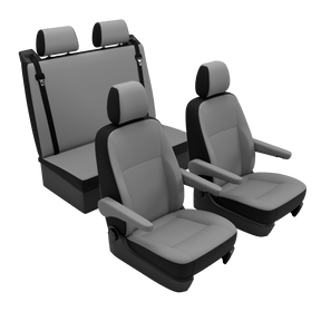 seat covers T4 Multivan plain colors