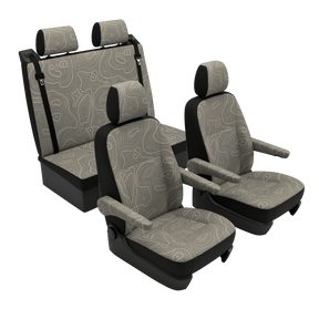 seat covers T4 Multivan Wild Lines Olive