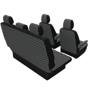 seat covers T4 Multivan Art Deco Black