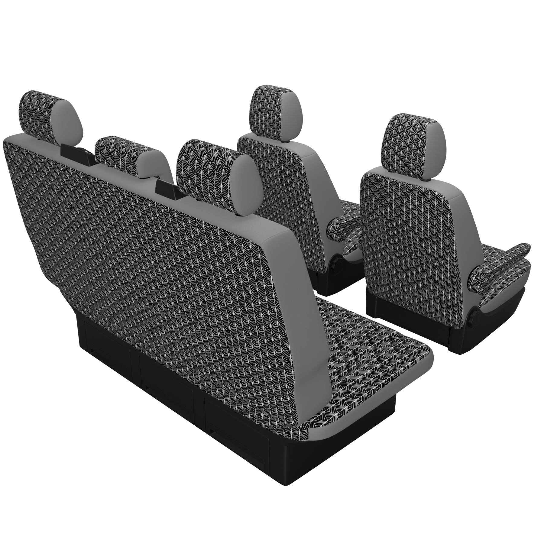 seat covers T6 California Art Deco