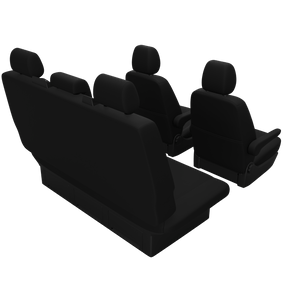 seat covers T4 Multivan plain colors