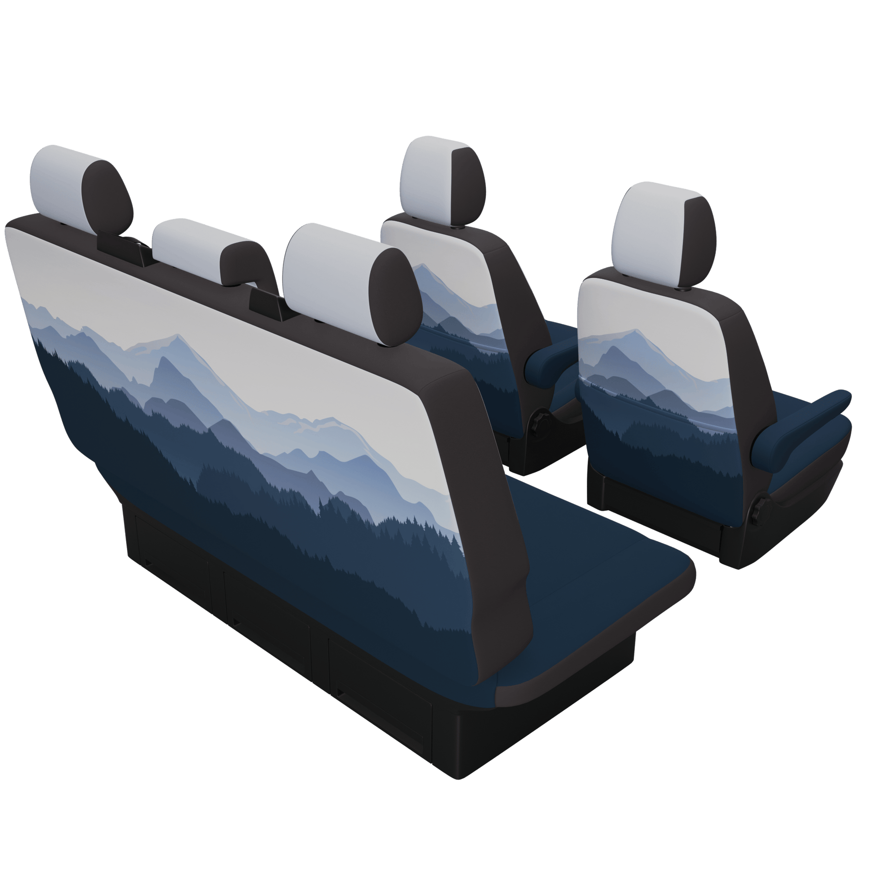 seat covers T6.1 California Misty Mountains