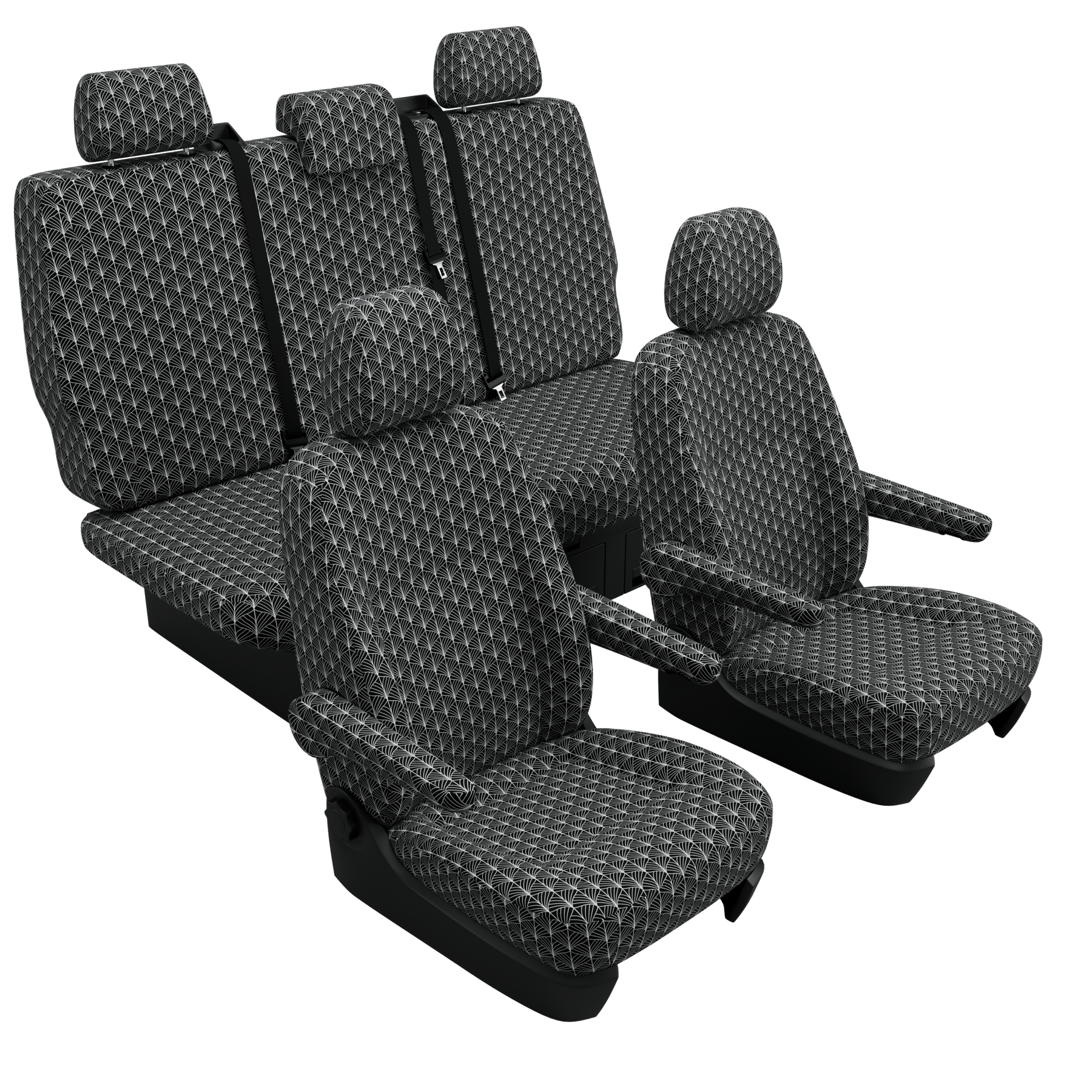 seat covers T6 California Art Deco