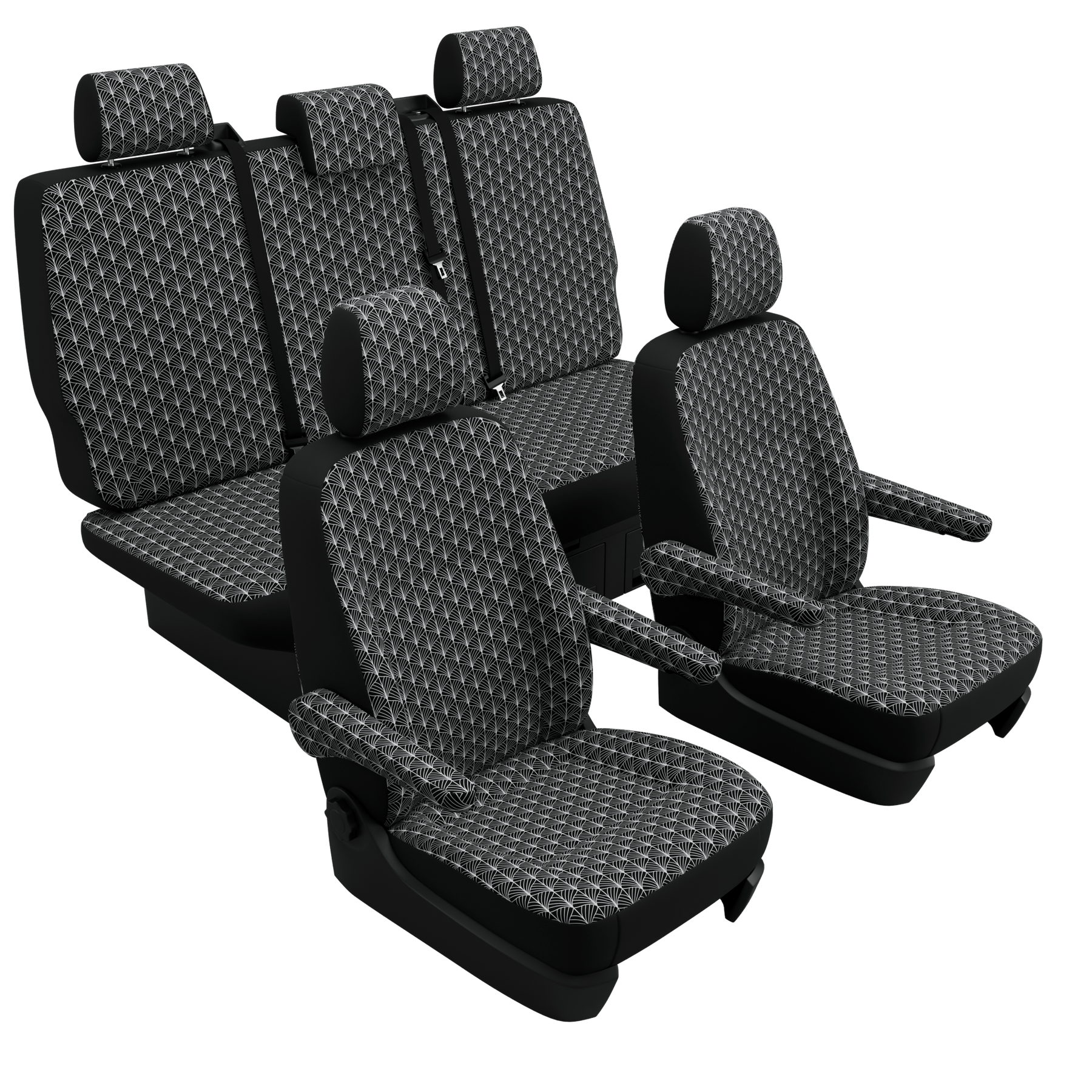 seat covers T6 California Art Deco