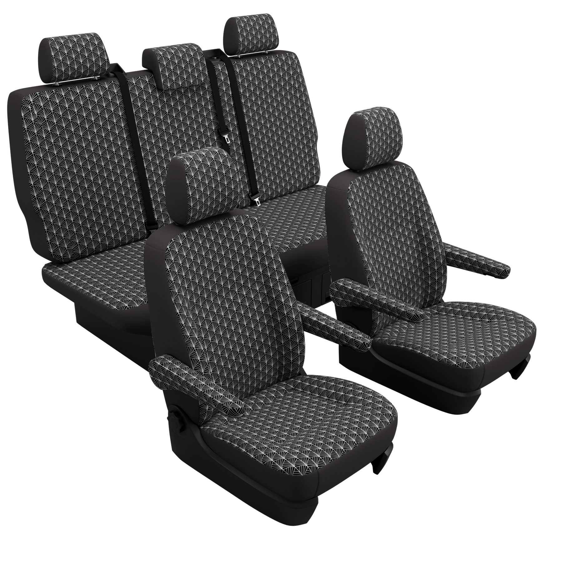 seat covers T6 California Art Deco