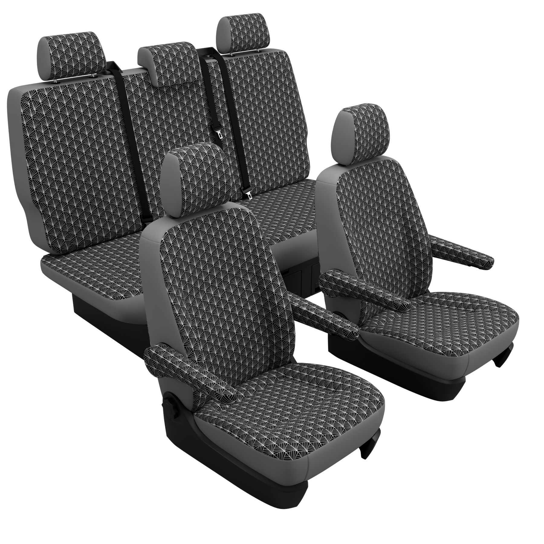 seat covers T6 California Art Deco