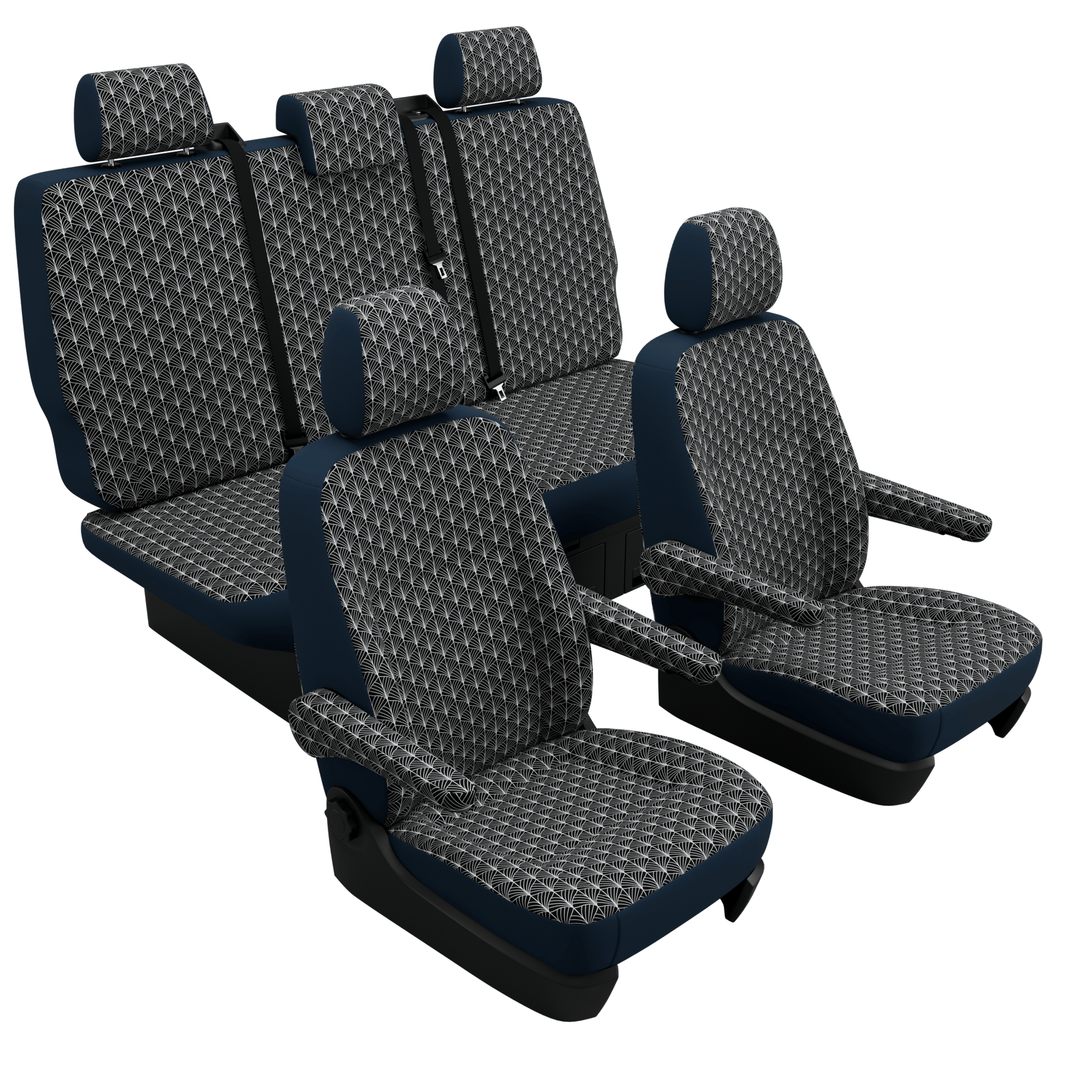 seat covers T6 California Art Deco