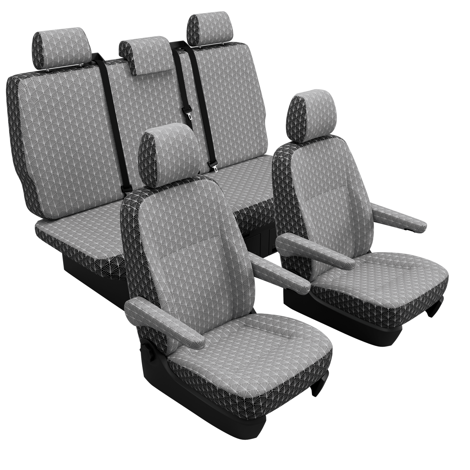 seat covers T6 California Art Deco