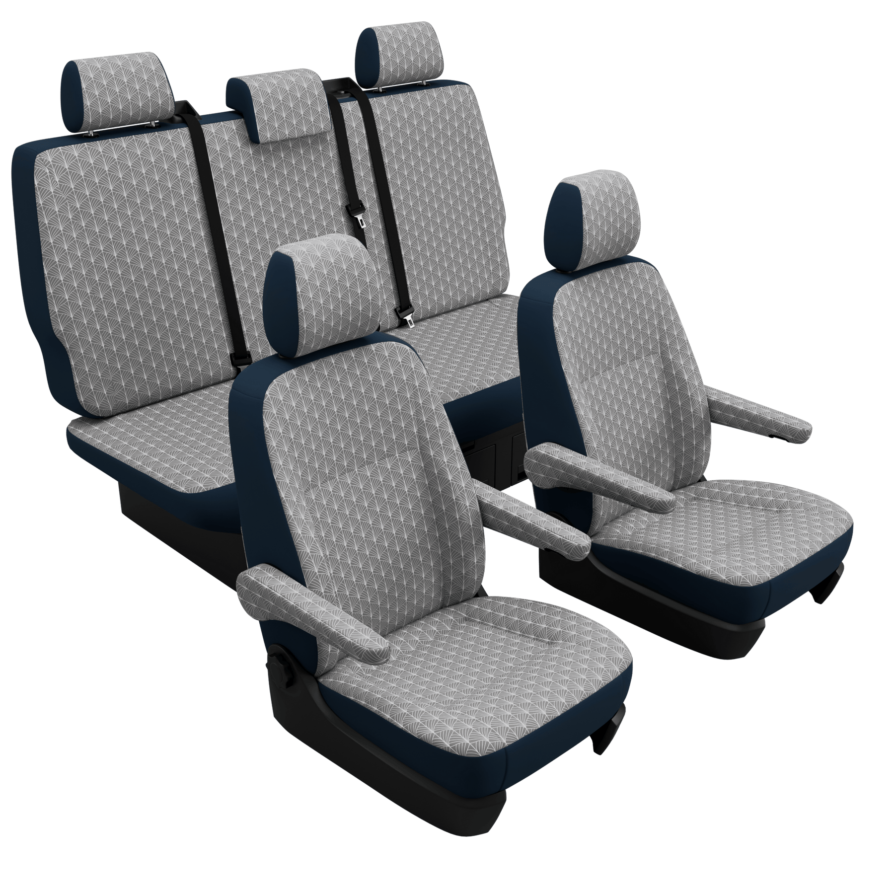 seat covers T6 California Art Deco